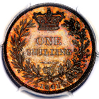 1841 Queen Victoria Shilling