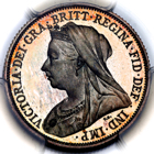 1893 Queen Victoria Proof Shilling