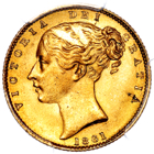 1861 Queen Victoria Sovereign