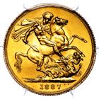 1887 Queen Victoria Sovereign