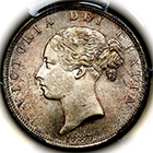 1887 Queen Victoria Halfcrown