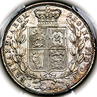 1887 Queen Victoria Halfcrown