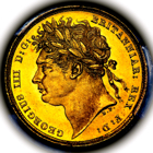 1821 King George IV Sovereign