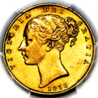 1859 Queen Victoria Ansell Sovereign