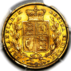 1859 Queen Victoria Ansell Sovereign