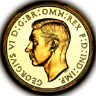 1937 King George VI Proof Five Pounds