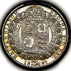 1892 Queen Victoria Halfcrown