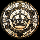 1933 George V Wreath Crown