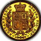 1845 Queen Victoria Sovereign