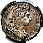 1701 King William III Halfcrown