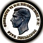 1951 King George VI V.I.P. Frosted Proof Crown