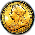 1893 Queen Victoria Two Pounds
