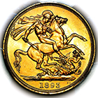 1893 Queen Victoria Two Pounds