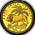 1841 Queen Victoria British India Mohur