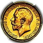 1913 S King George V Australia Sydney Mint Sovereign