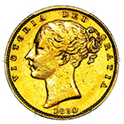 1854 Queen Victoria Sovereign