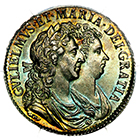 1689 King William and Queen Mary Halfcrown