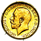 1919 M King George V Australia Melbourne Mint Sovereign