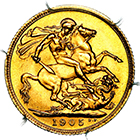 1905 King Edward VII Sovereign