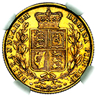 1859 Queen Victoria Ansell Sovereign