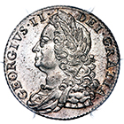 1747 King George II Shilling