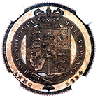 1824 King George IV Milled Edge Proof Shilling