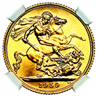 1959 Queen Elizabeth II Sovereign