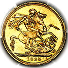 1825 King George IV Sovereign