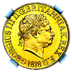 1818 King George III Sovereign