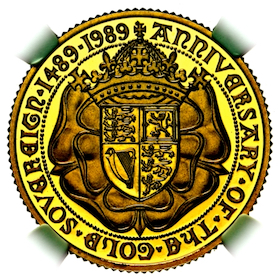 1989 Queen Elizabeth II Proof Sovereign