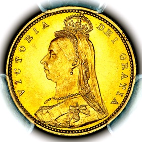 1887 Victoria Half Sovereign