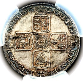 1728 King George II Shilling