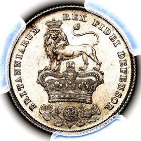 1826/2 King George IV Shilling