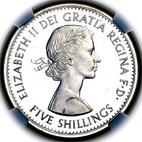 1960 Elizabeth II V.I.P. Frosted Proof Crown