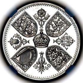 1960 Elizabeth II V.I.P. Frosted Proof Crown