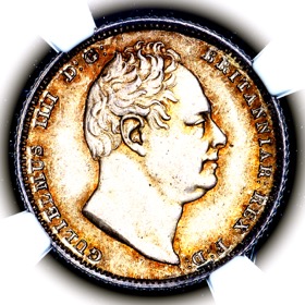 1836 William IV Sixpence