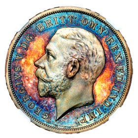 1935 George V Proof Rocking Horse Crown