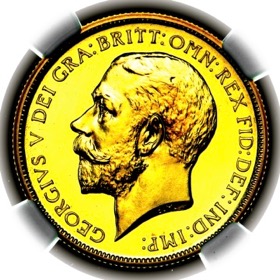 1911 George V Proof Two Pounds
