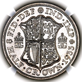 1933 George V Halfcrown