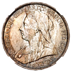 1895 LVIII Victoria Crown