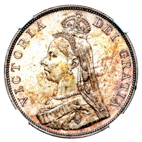 1889 Victoria Double Florin