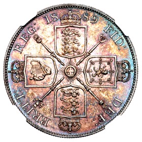 1889 Victoria Double Florin