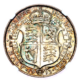 1913 George V Halfcrown