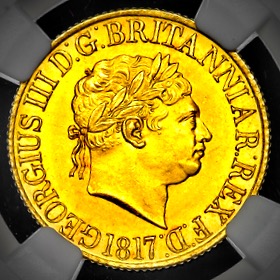 1817 George III Sovereign