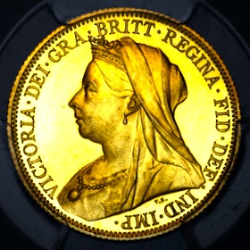 1893 Victoria Proof Sovereign