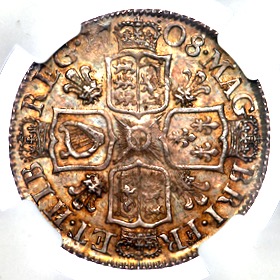 1708 Anne Shilling