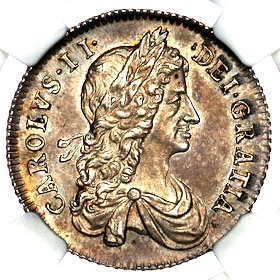 1663 Charles II Shilling