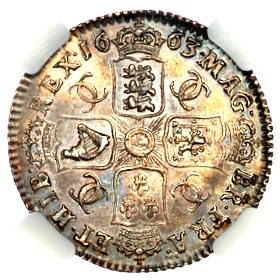 1663 Charles II Shilling