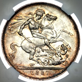 1887 Victoria Crown