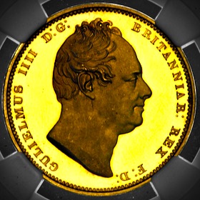 1831 William IV Proof Two Pounds